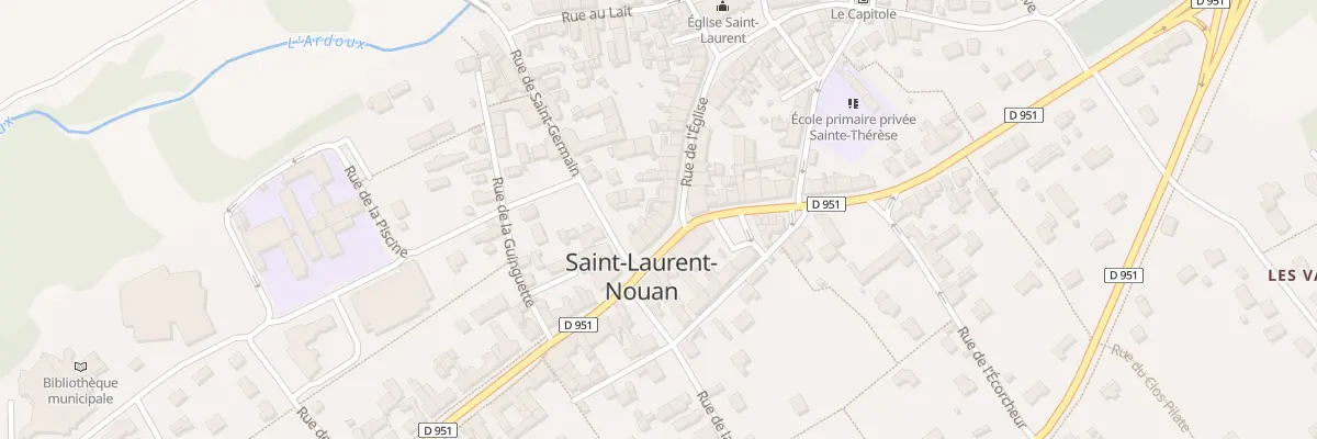Plan du 22 Pl de la Mairie à Saint-Laurent-Nouan