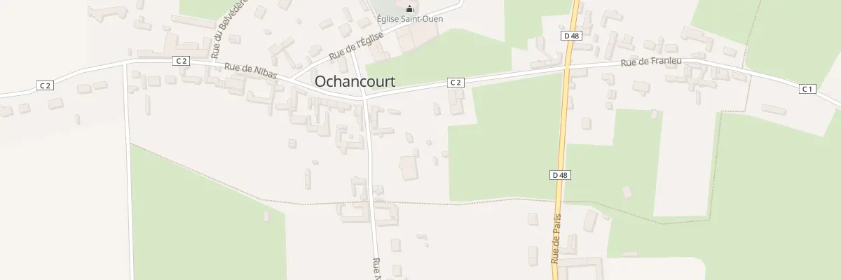 Plan du 9 Rue de Nibas à Ochancourt