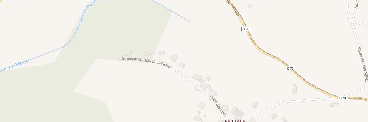 Plan du 52 Imp du Bois de Jacquou à Monclar-de-Quercy