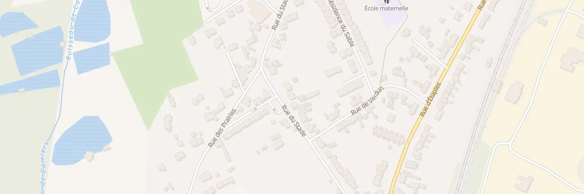 Plan du 31 Rue du Stade à Dannes