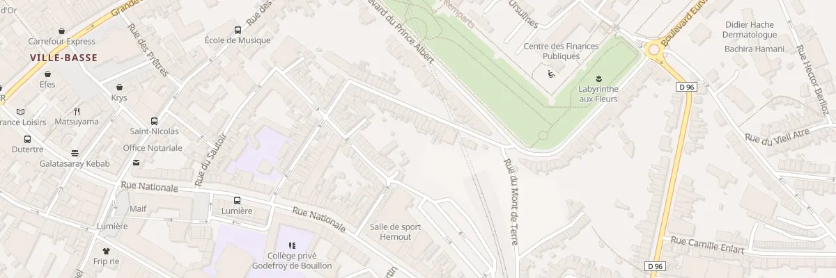 Plan du 48 Rue Joinville à Boulogne-sur-Mer