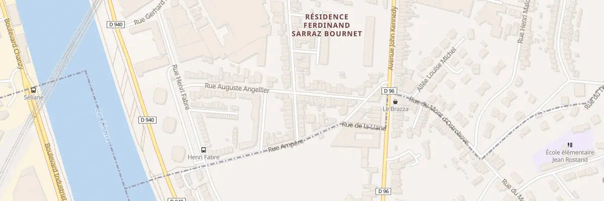 Plan du 32 Rue Auguste Angellier à Boulogne-sur-Mer
