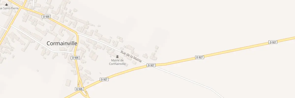 Plan du 22 Rue de la Mairie à Cormainville