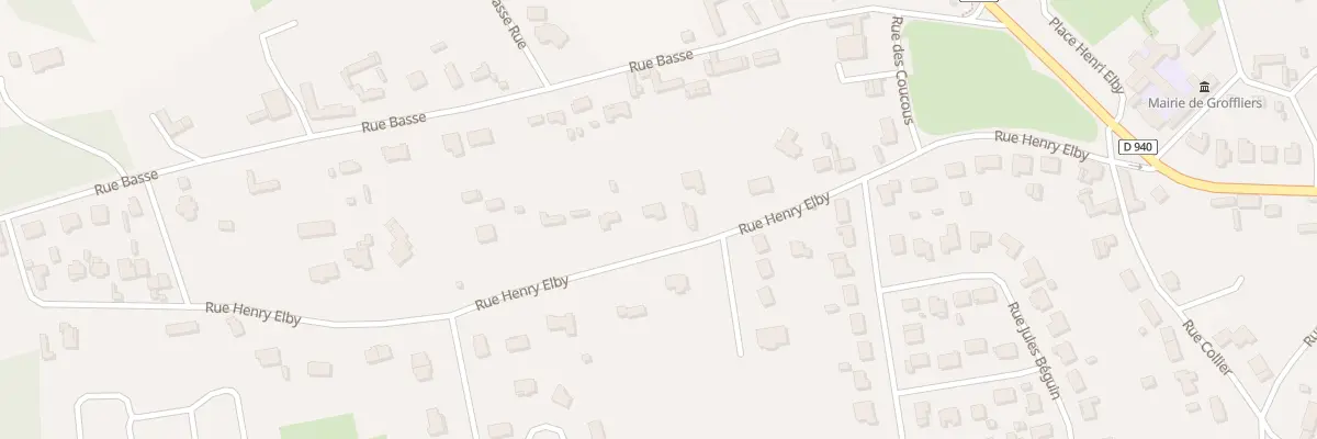 Plan du 70 Rue Henry Elby à Groffliers