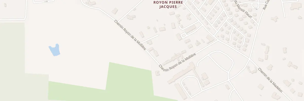 Plan du 50 Che Royon de la Mollière à Groffliers