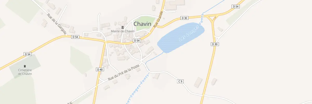 Plan du 3 Imp du Prieure à Chavin