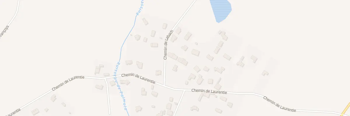Plan du 736 Che de Labach à Buzet-sur-Tarn