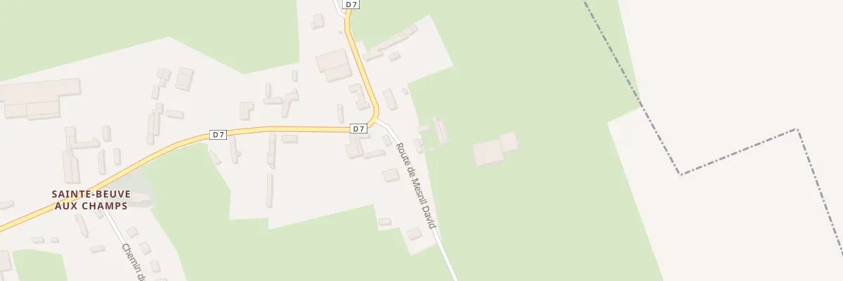 Plan du 126 Sainte Beuve aux Champs au Caule-Sainte-Beuve