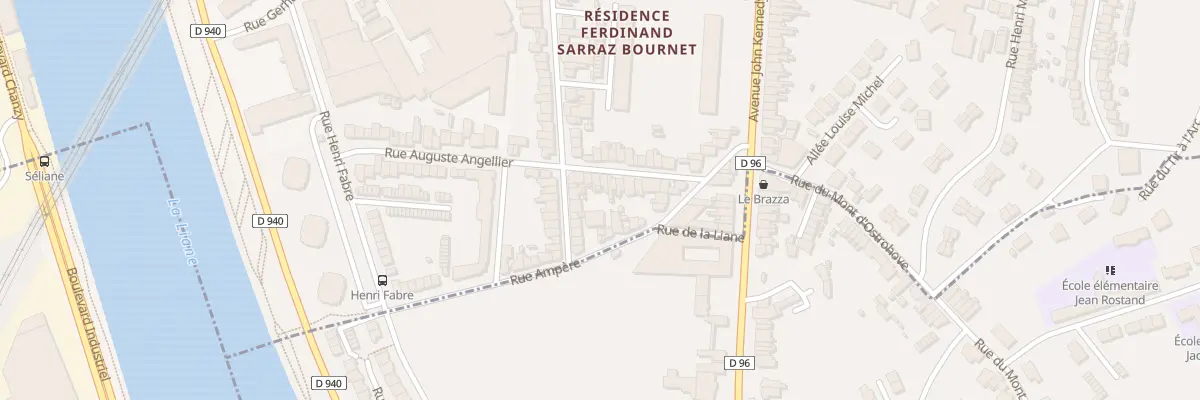 Plan du 36 Rue Auguste Angellier à Boulogne-sur-Mer