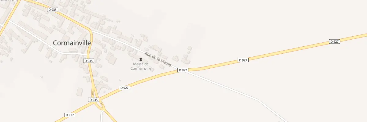 Plan du 26 Rue de la Mairie à Cormainville