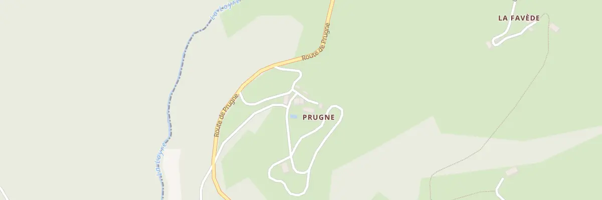 Plan du 5064 Prugne à La Chapelle-aux-Brocs