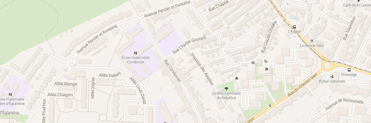 Plan du 66 Rue Condorcet à Boulogne-sur-Mer
