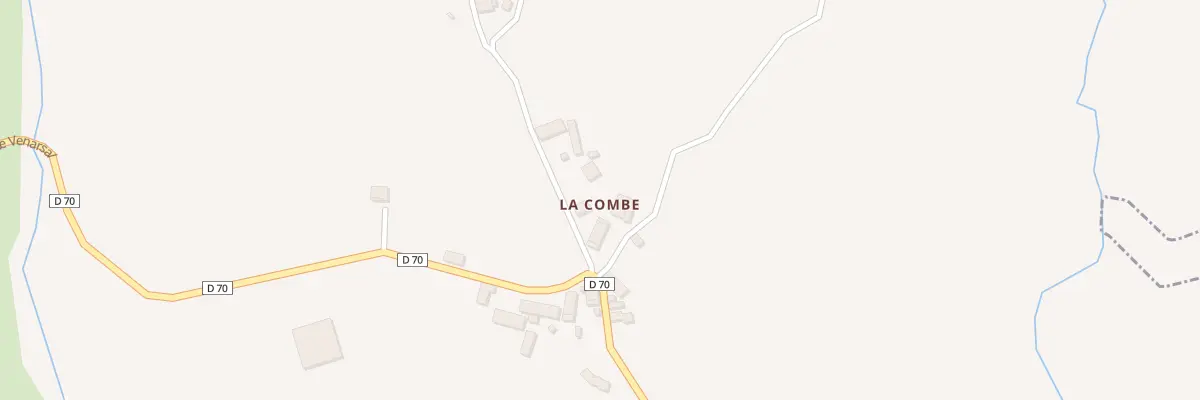 Plan du 4 Rte De Lacombe à Sainte-Féréole