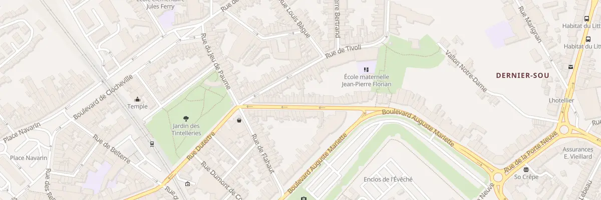 Plan du 23 Rue Tour Notre-Dame à Boulogne-sur-Mer