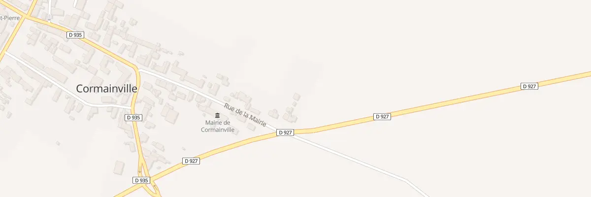 Plan du 26B Rue de la Mairie à Cormainville