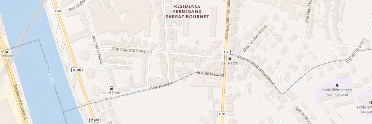 Plan du 42 Rue Auguste Angellier à Boulogne-sur-Mer