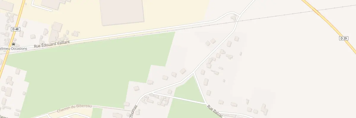 Plan du 27 Rue Albert Thomas à Feuquières-en-Vimeu