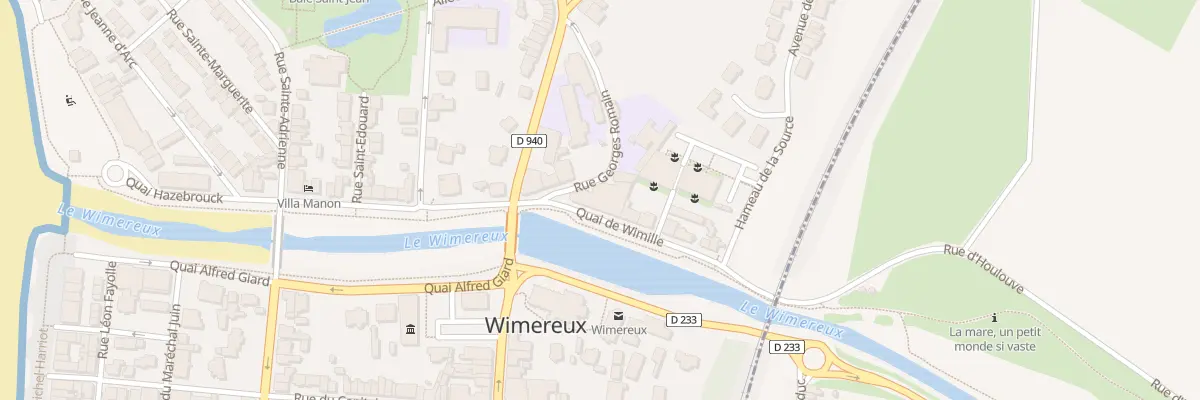 Plan du 1 Quai de Wimille à Wimereux
