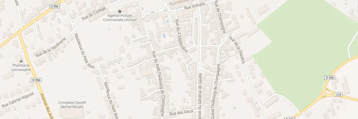 Plan du 5233 Rue du Quatre Septembre à Levroux