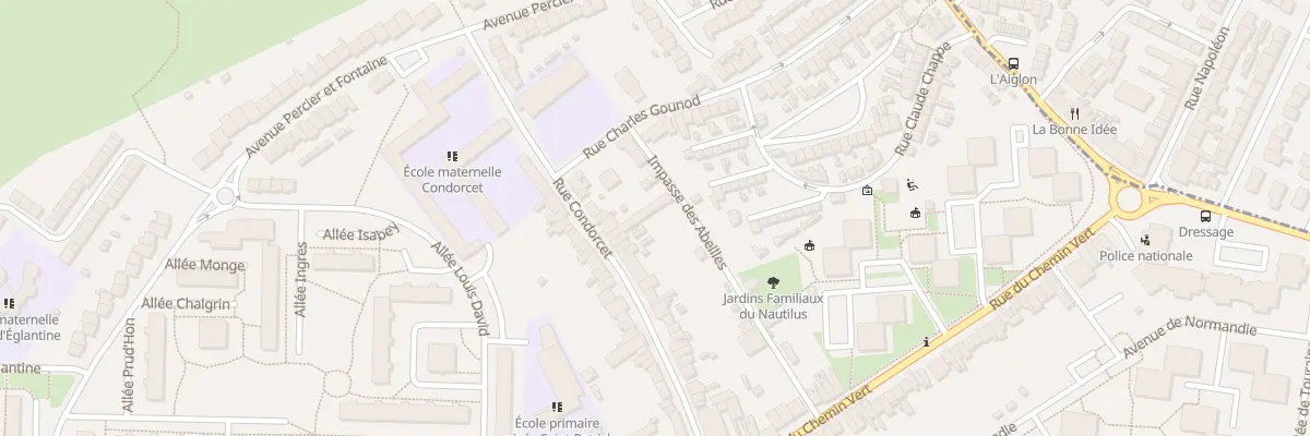 Plan du 56 Rue Condorcet à Boulogne-sur-Mer