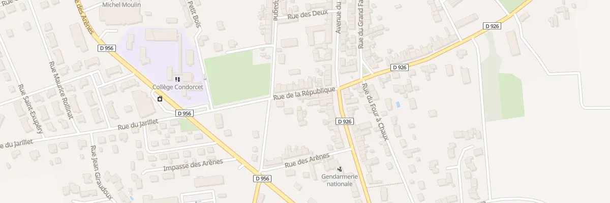Plan du 4 Rue de la République à Levroux