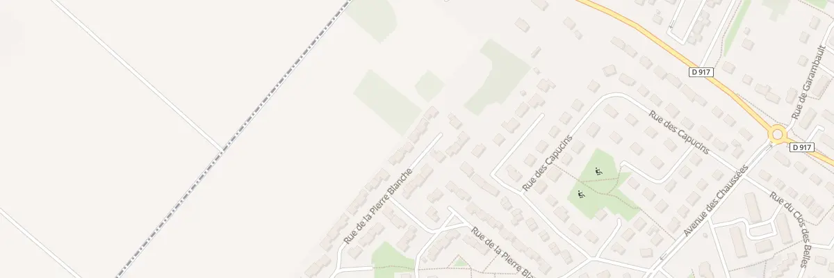Plan du 75 Rue de la Pierre Blanche à Beaugency