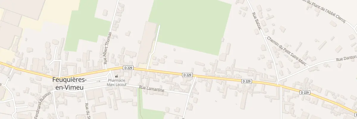 Plan du 5716 Rue Roger Salengro à Feuquières-en-Vimeu