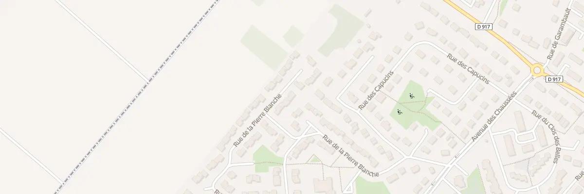 Plan du 64 Rue de la Pierre Blanche à Beaugency