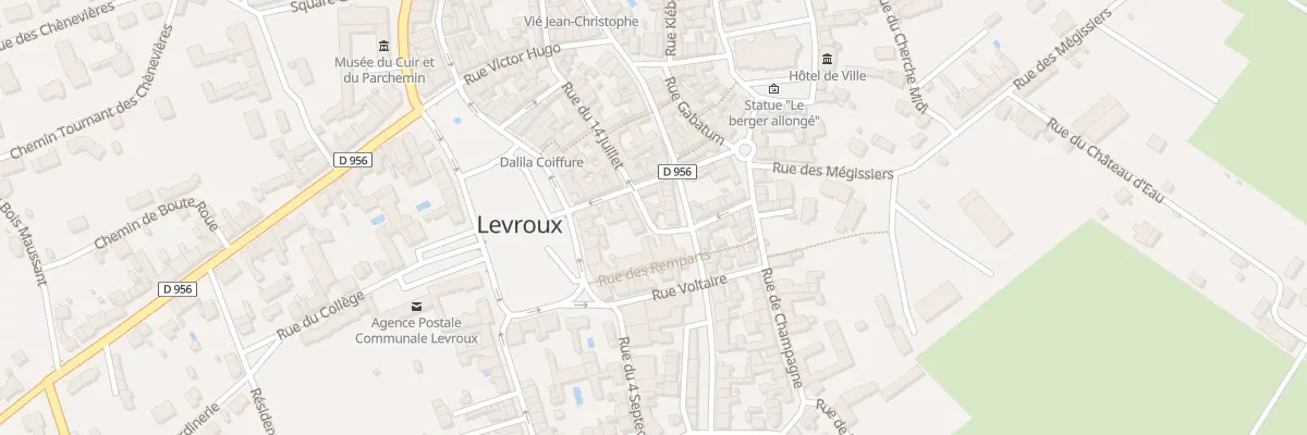 Plan du 4 Rue du 14 Juillet à Levroux