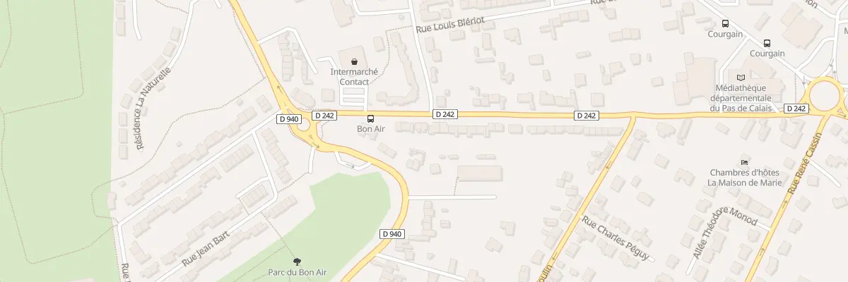 Plan du 85 Rue du Bon Air à Wimereux