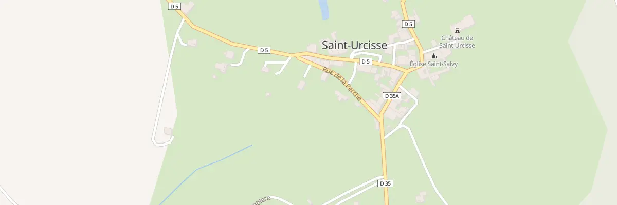 Plan du 5215 Rue de La Perche à Saint-Urcisse