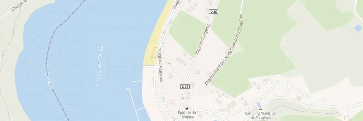 Plan du 26 Plage de Fougères à Saint-Plantaire