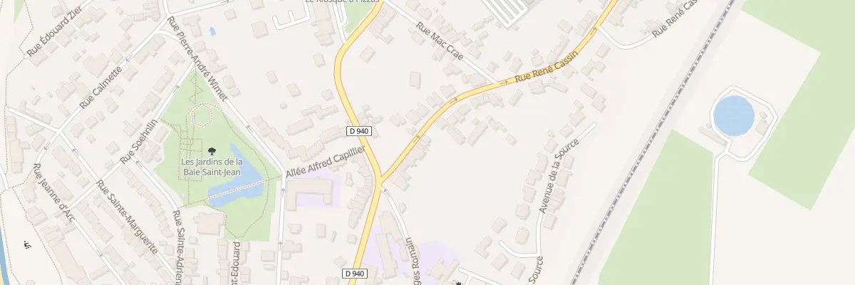Plan du 20 Rue René Cassin à Wimereux