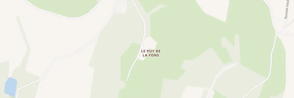 Plan du 5394 Malaval à Bujaleuf
