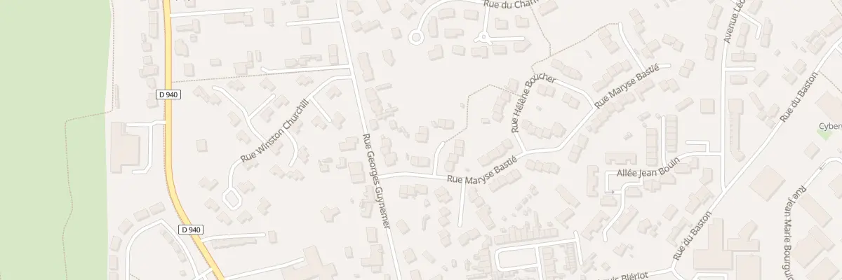 Plan du 1 Sq Hubert Latham à Wimereux