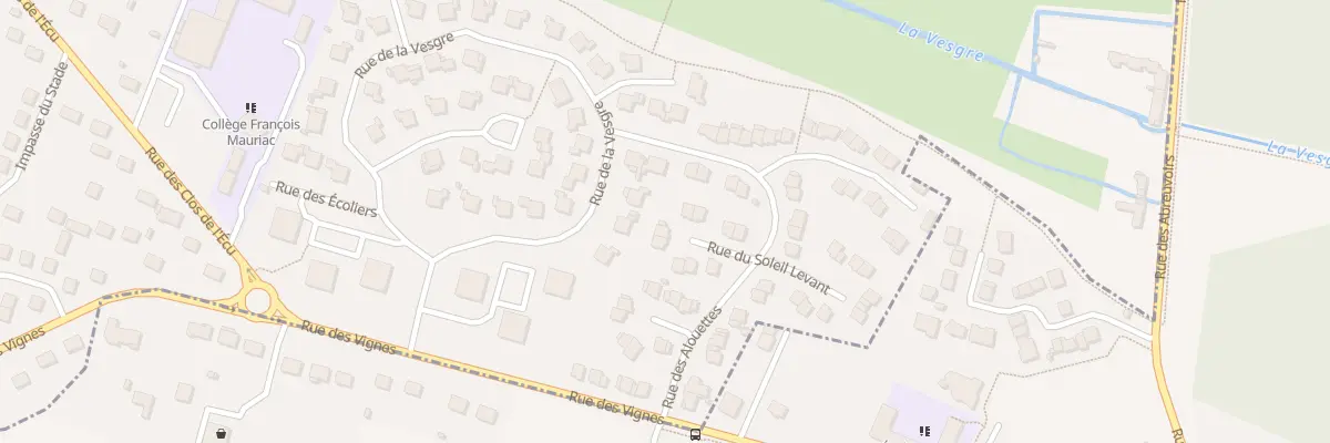 Plan du 10 Rue du Soleil Levant à Houdan