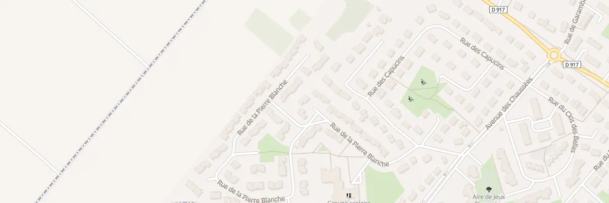 Plan du 20 Rue de la Pierre Blanche à Beaugency