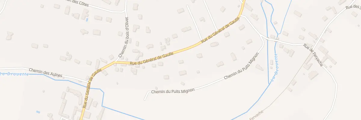 Plan du 33 Rue du General de Gaulle à Saint-Martin-de-Nigelles