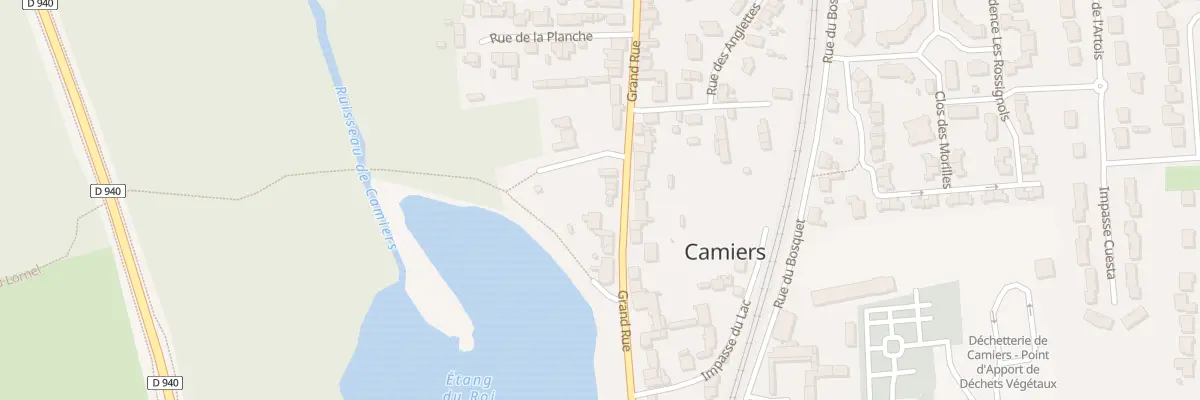 Plan du 15 Grande Rue à Camiers