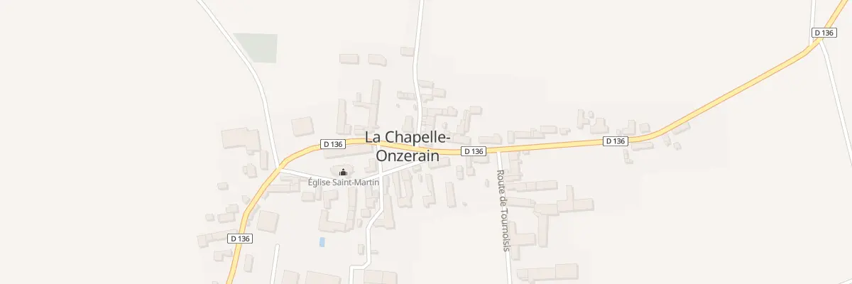 Plan du 28 Le Bourg à La Chapelle-Onzerain
