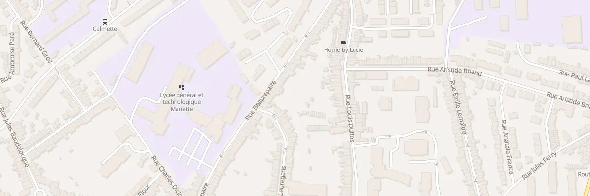 Plan du 96 Rue de Beaurepaire à Boulogne-sur-Mer
