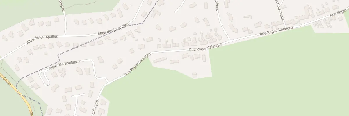 Plan du 913 Rue Roger Salengro à Cucq