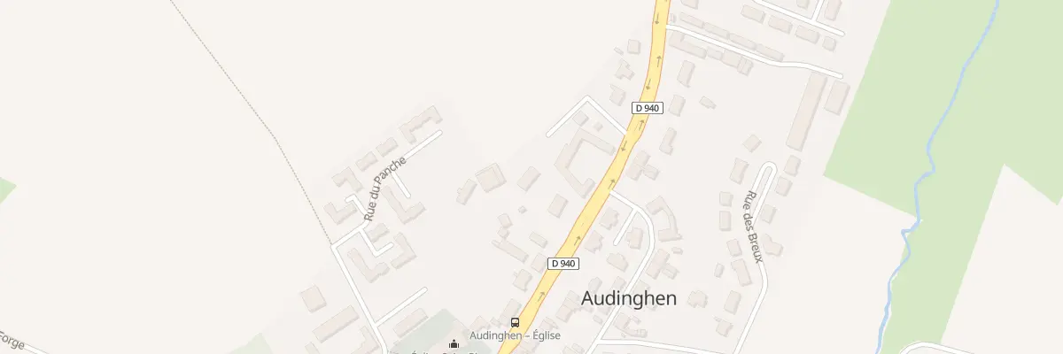 Plan du 709 Rue Principale à Audinghen