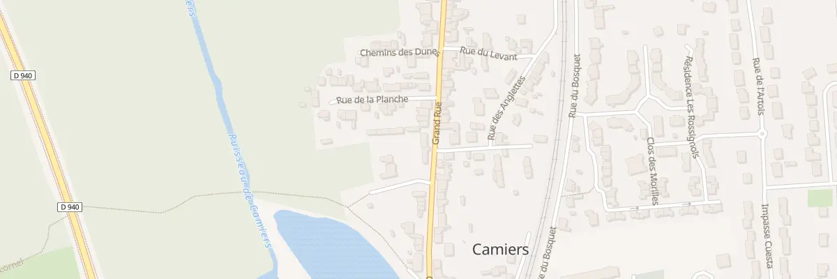 Plan du 31B Rue Grande Rue à Camiers
