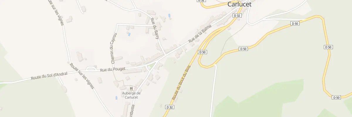 Plan du 5024 Carlucet à Carlucet