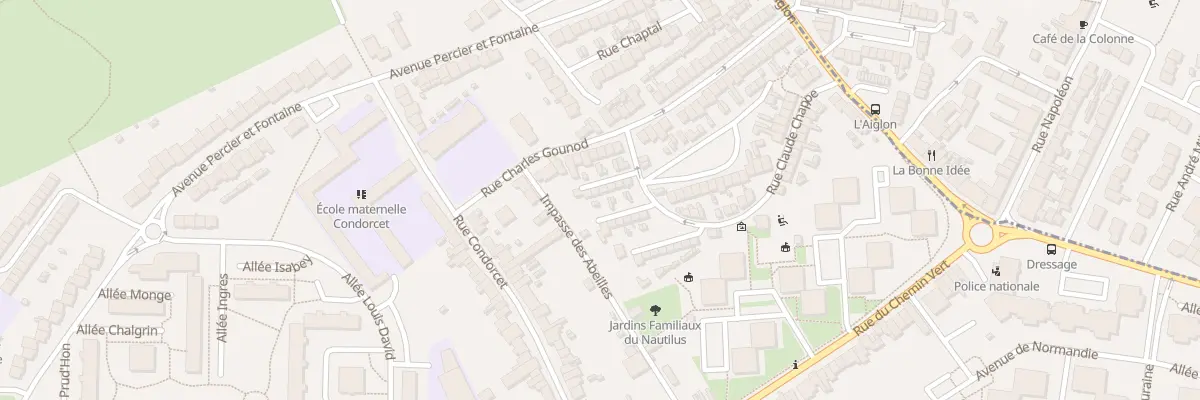 Plan du 14 Rue Claude Chappe à Boulogne-sur-Mer