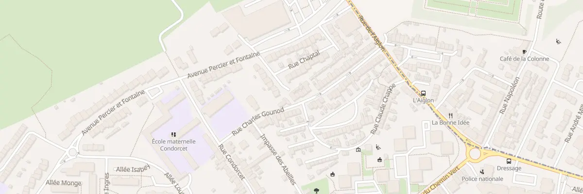 Plan du 9 Rue Charles Gounod à Boulogne-sur-Mer