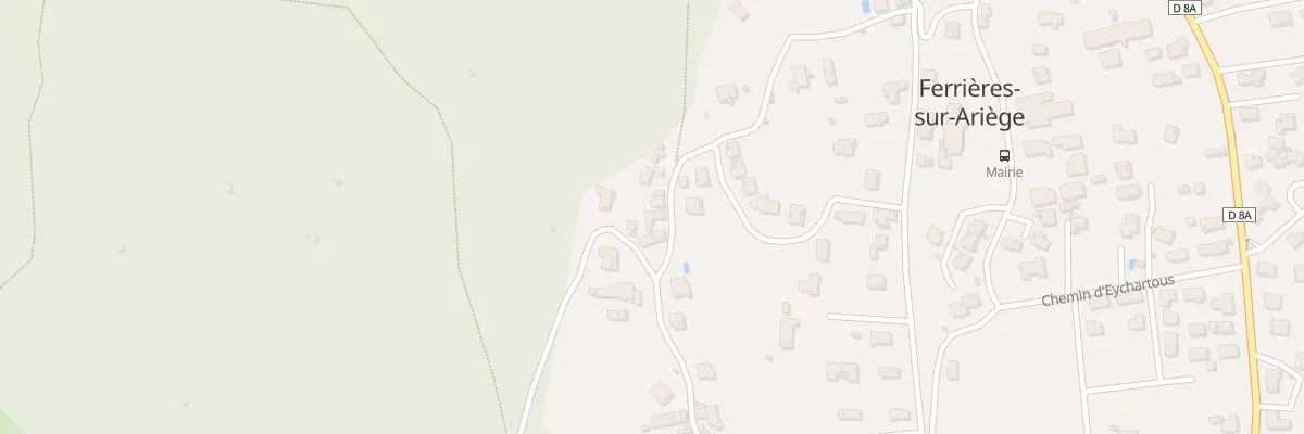 Plan du 2 Che du Col de la Perche à Ferrières-sur-Ariège