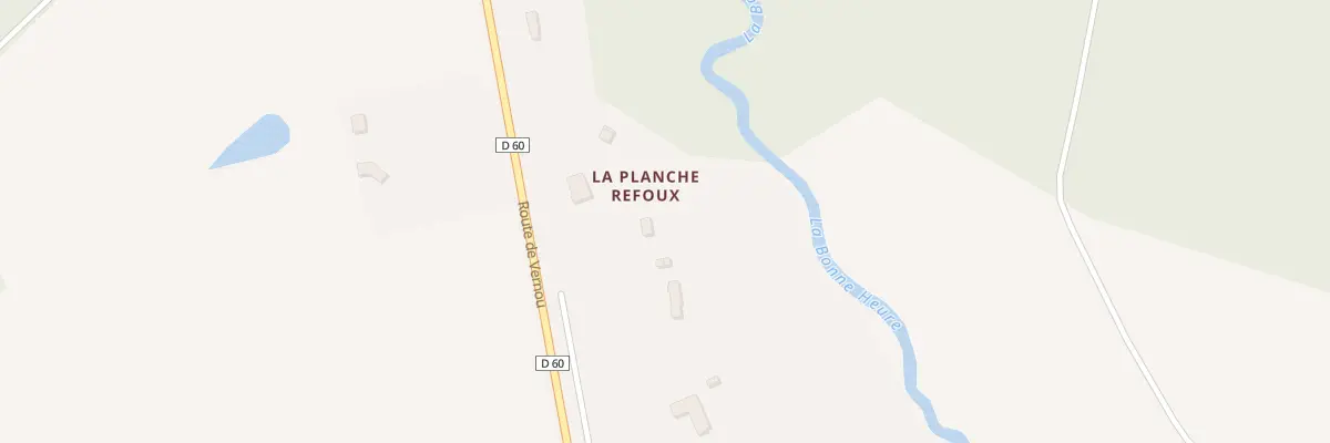 Plan du 24 Rte de Vernou à Bauzy