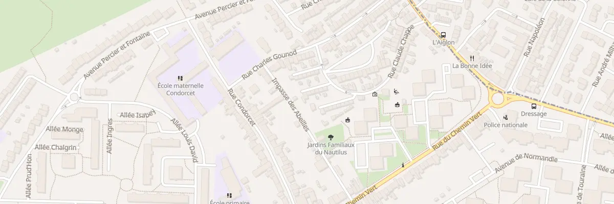 Plan du 32 Rue Claude Chappe à Boulogne-sur-Mer